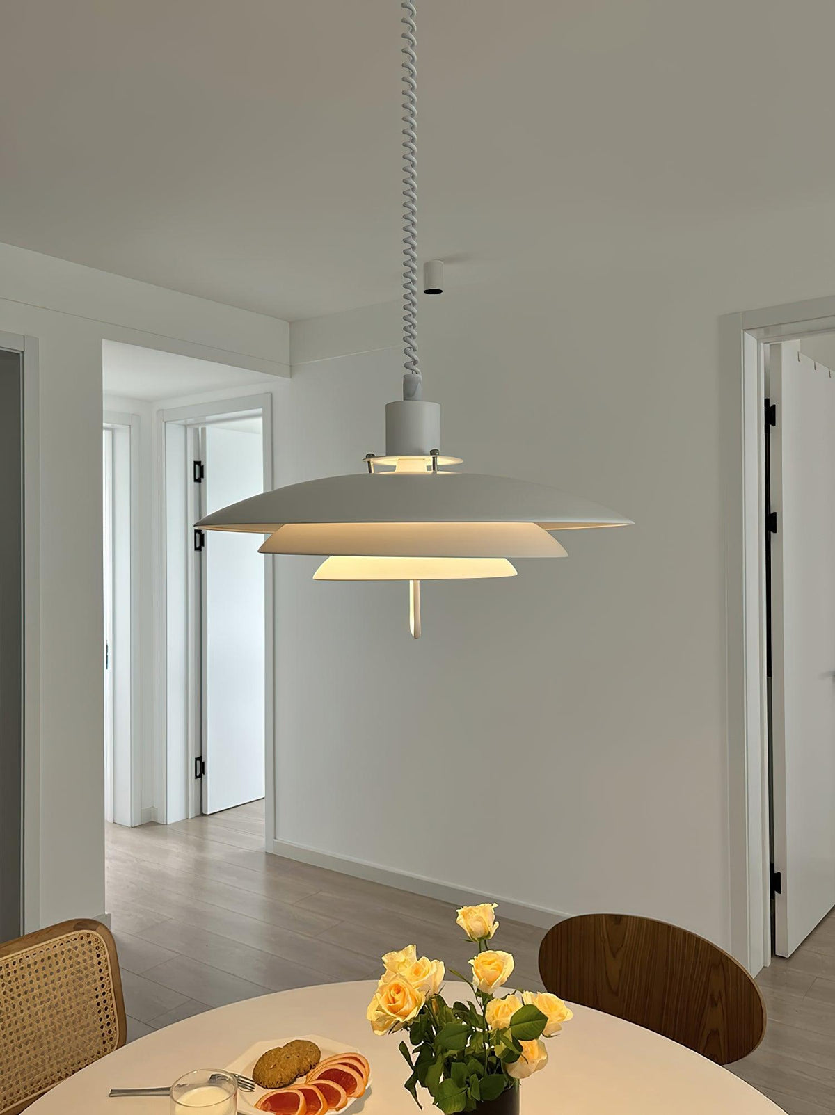 Divor wisząca lampa aluminiowa Glam