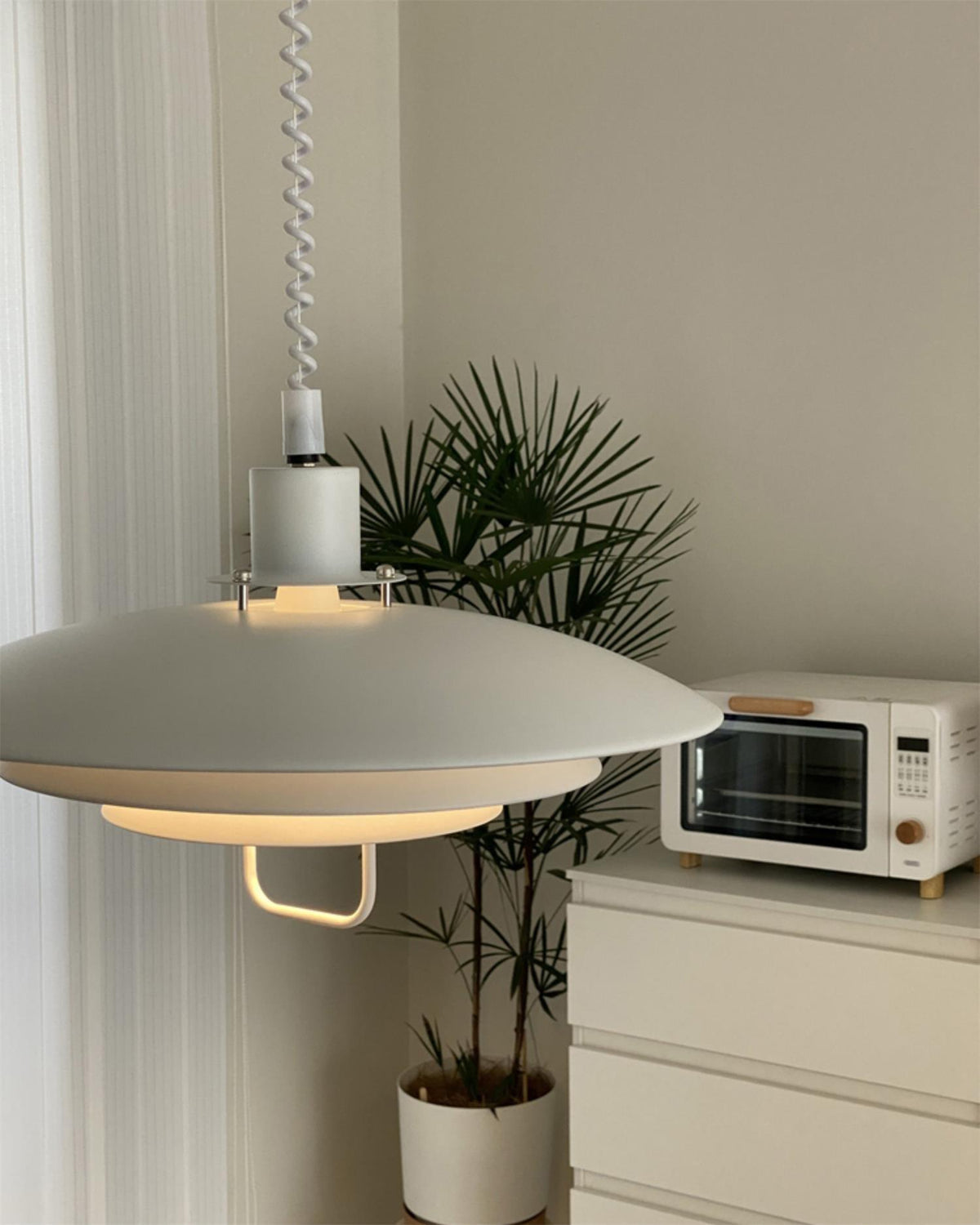 Divor wisząca lampa aluminiowa Glam