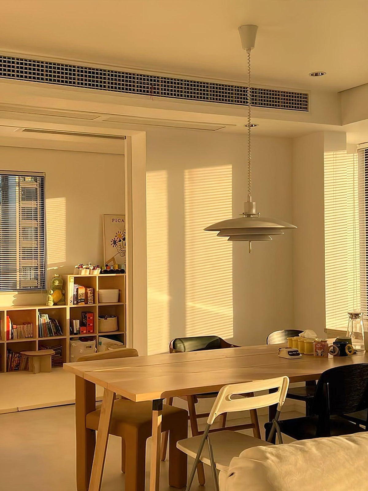 Divor wisząca lampa aluminiowa Glam