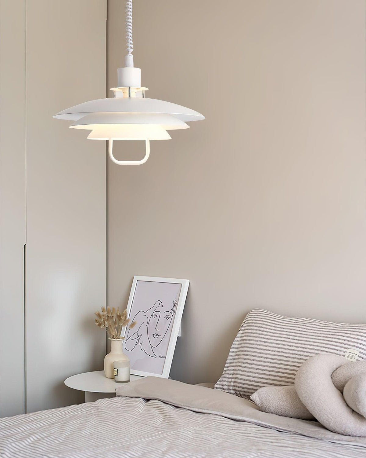 Divor wisząca lampa aluminiowa Glam