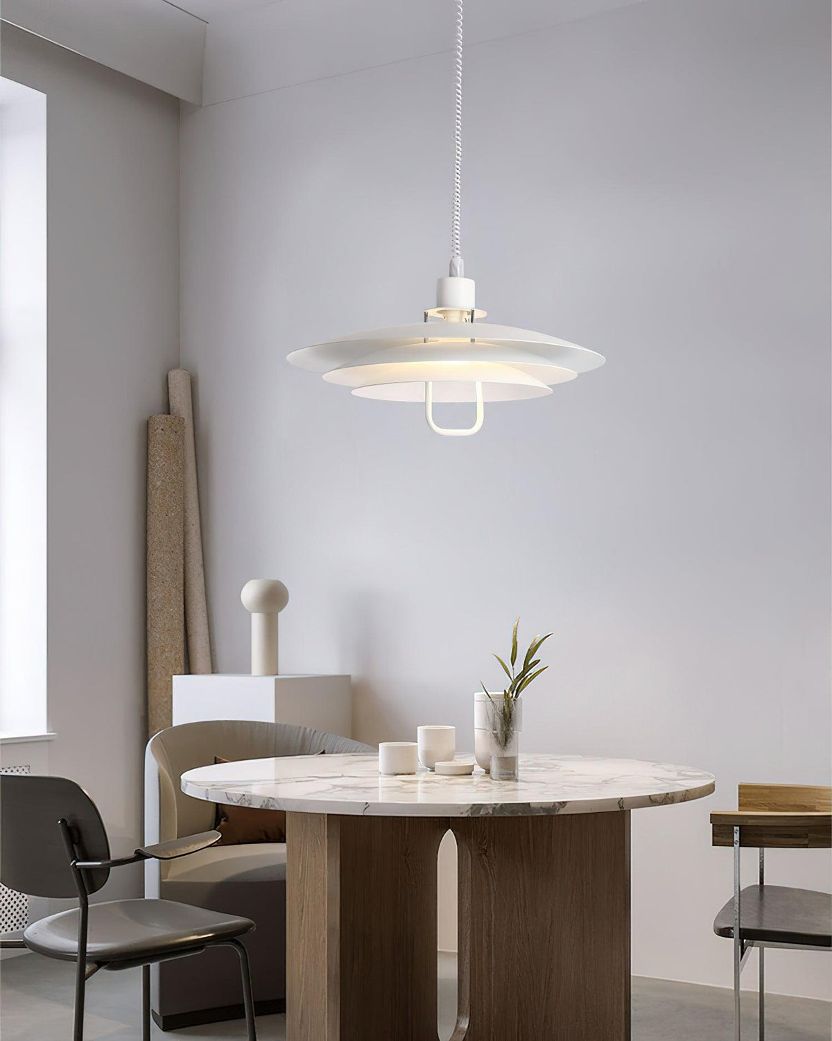 Divor wisząca lampa aluminiowa Glam