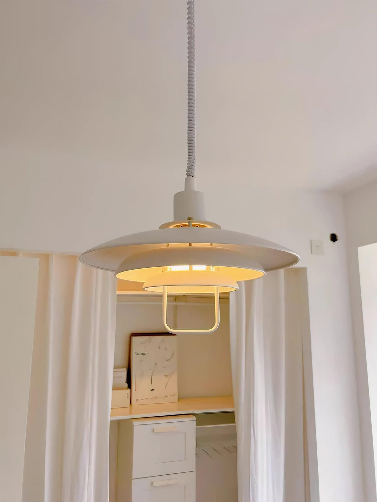 Divor wisząca lampa aluminiowa Glam