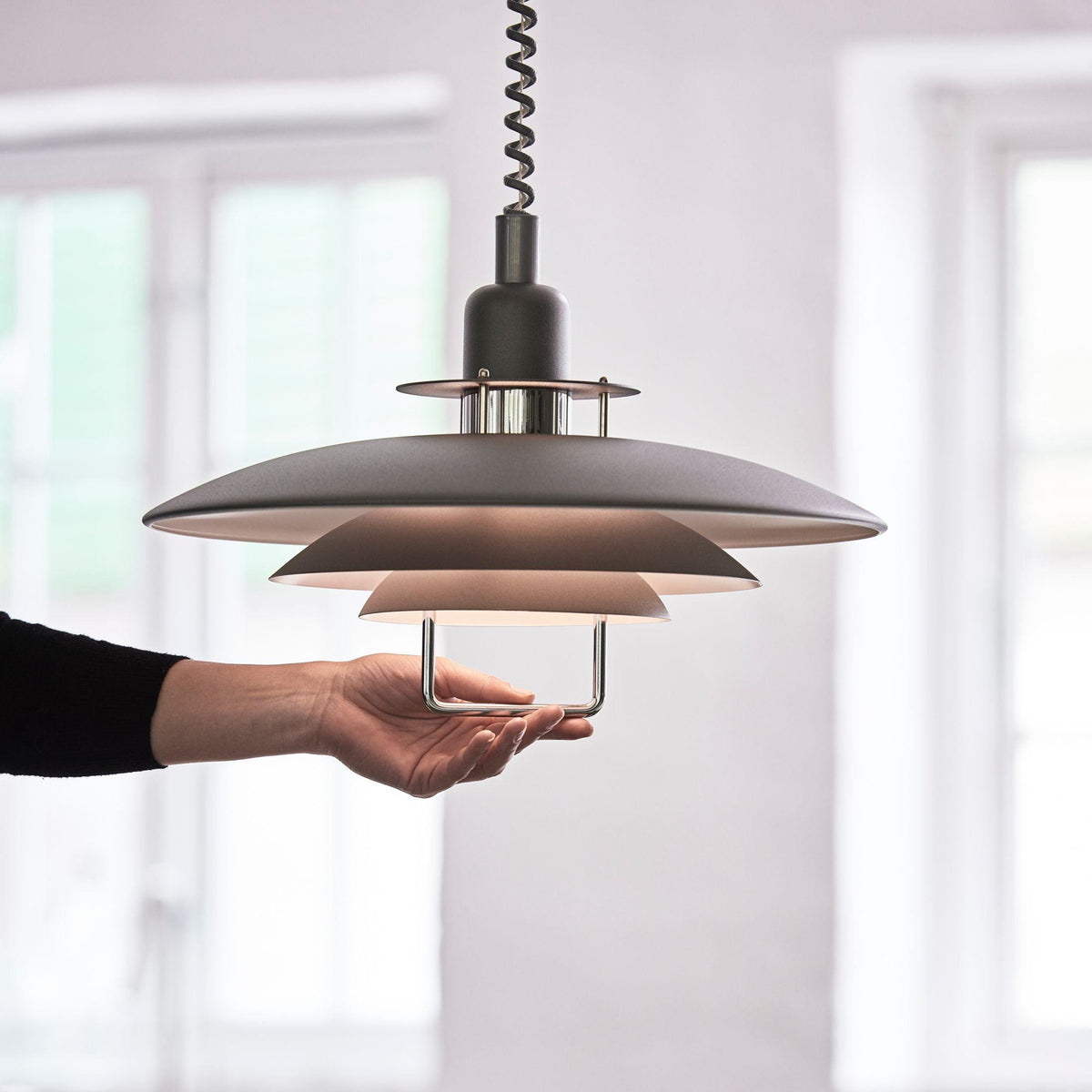 Divor wisząca lampa aluminiowa Glam