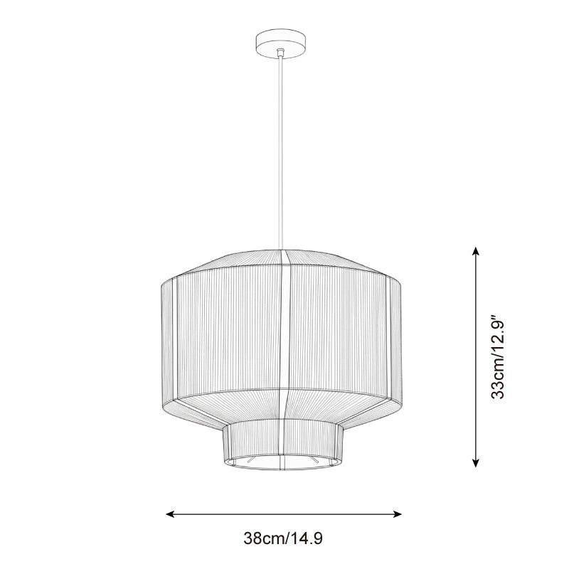 Orelisena lampa wisząca