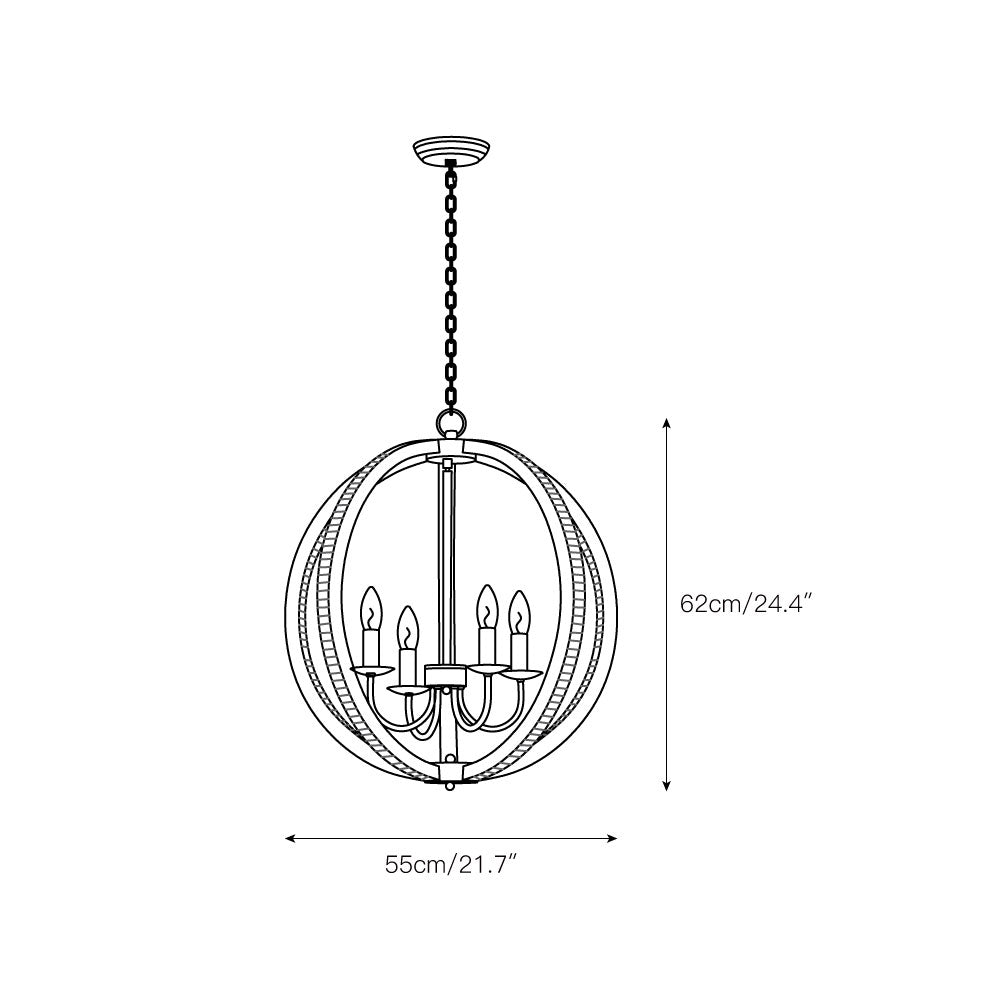 Viraalette lampa wisząca
