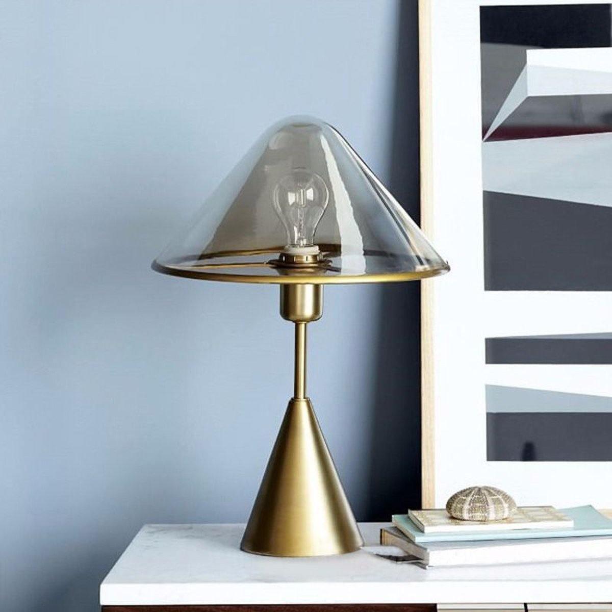 Mushroom nowoczesna lampa stołowa