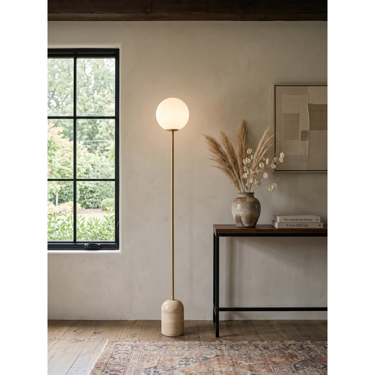 Valoia Travertine lampa stojąca