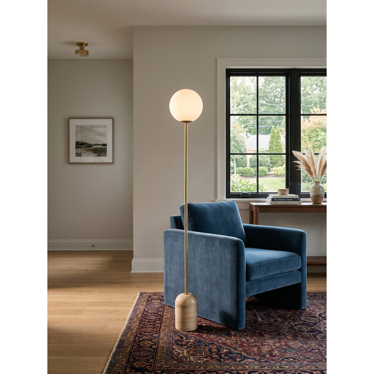 Valoia Travertine lampa stojąca