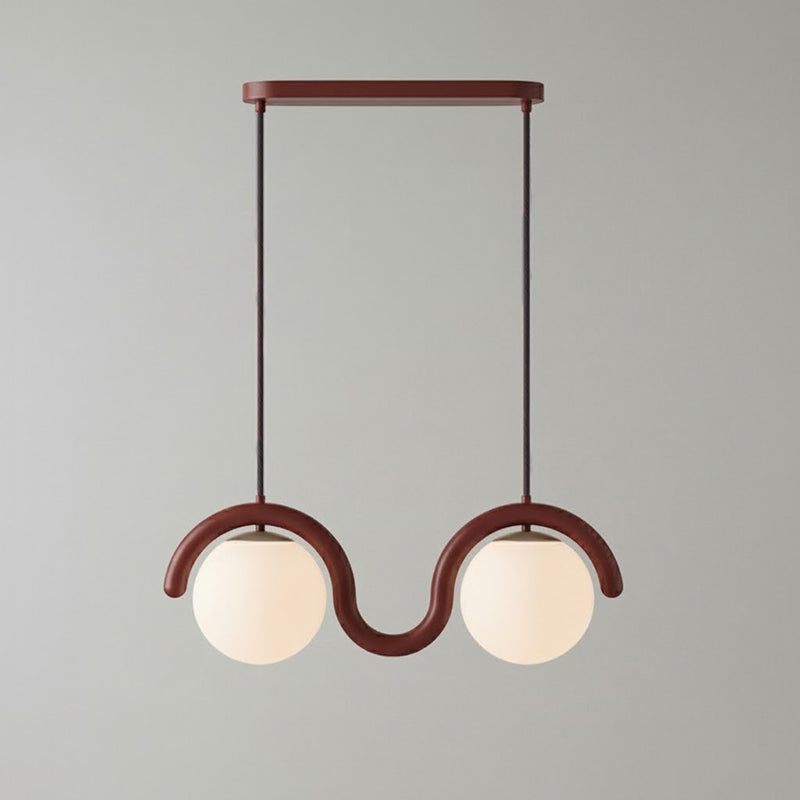 Elowis liniowa lampa wisząca w kształcie kuli