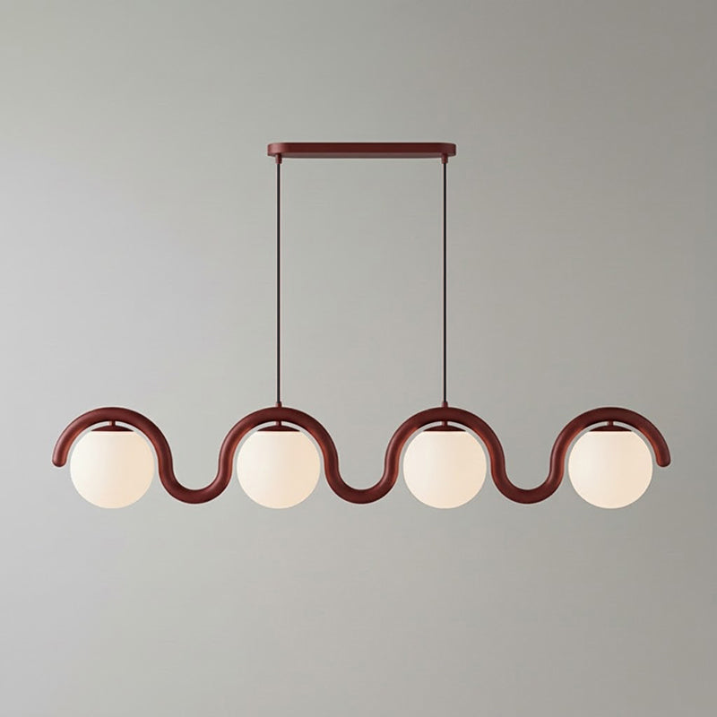 Elowis liniowa lampa wisząca w kształcie kuli