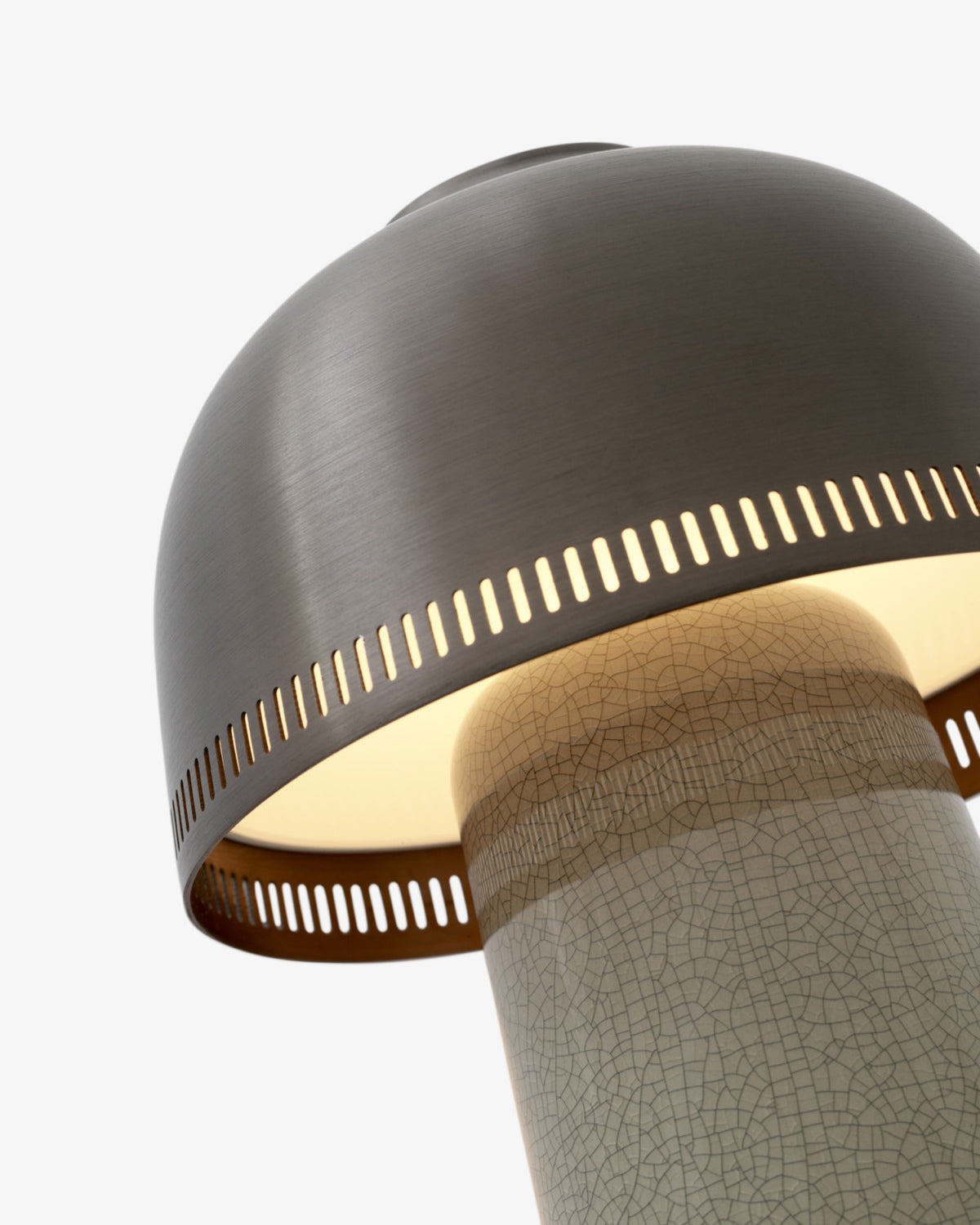 Lampa stołowa Raku z ceramiką