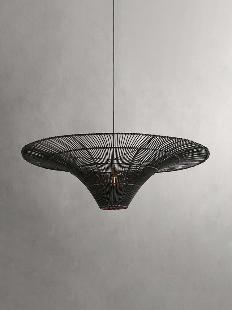 Rattan lampa wisząca