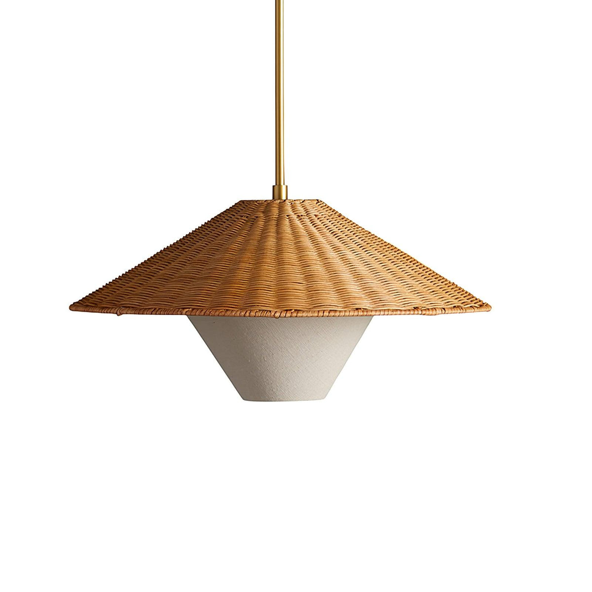 Kocan Rattan minimalistyczna lampa wisząca