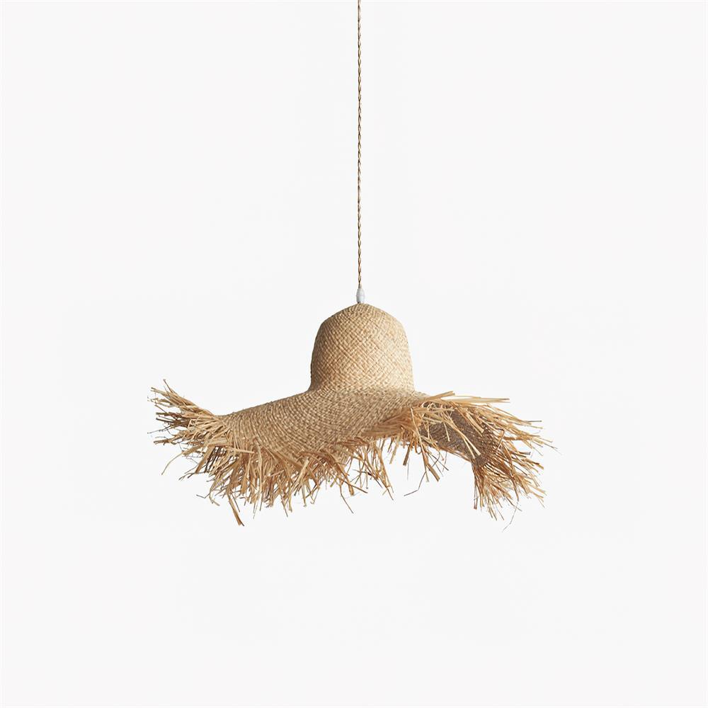 Vocan lampa wisząca w stylu vintage z płótna