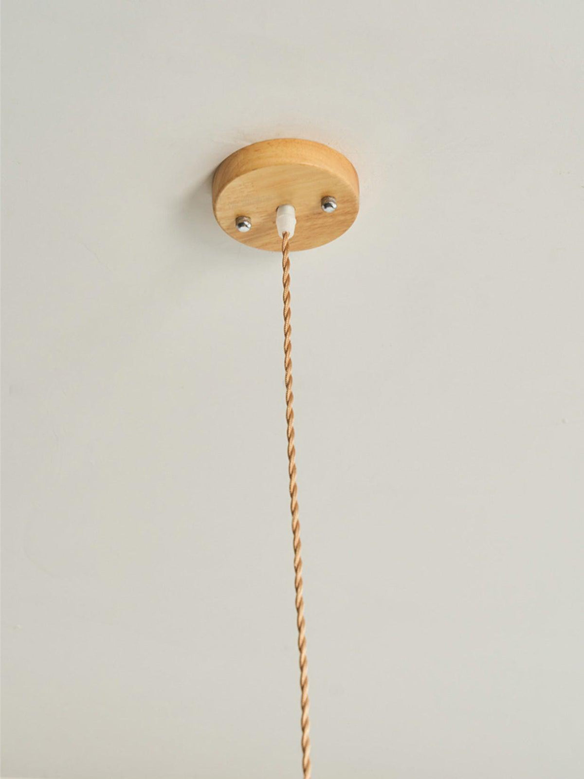 Vocan lampa wisząca w stylu vintage z płótna