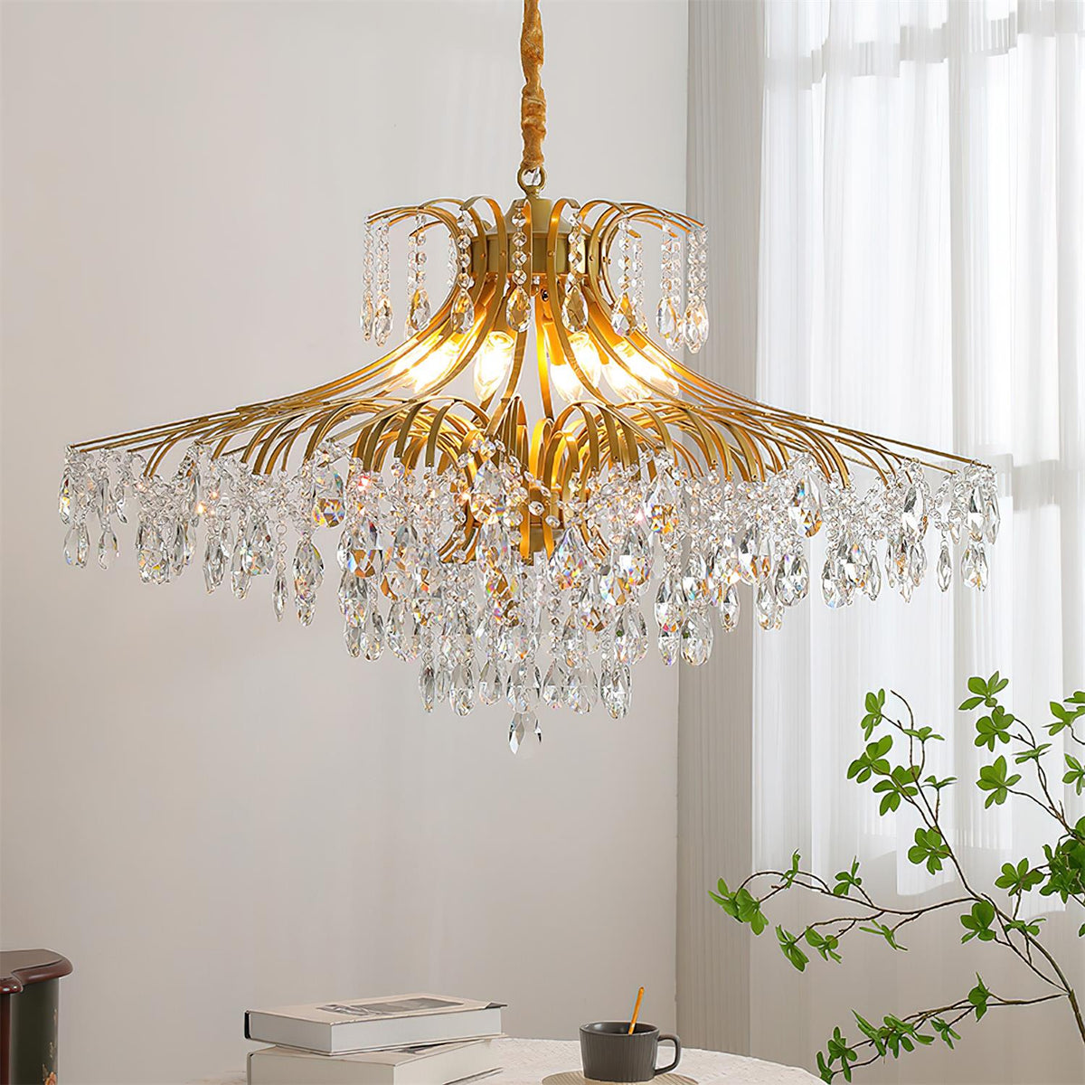 Oreluaine żyrandol