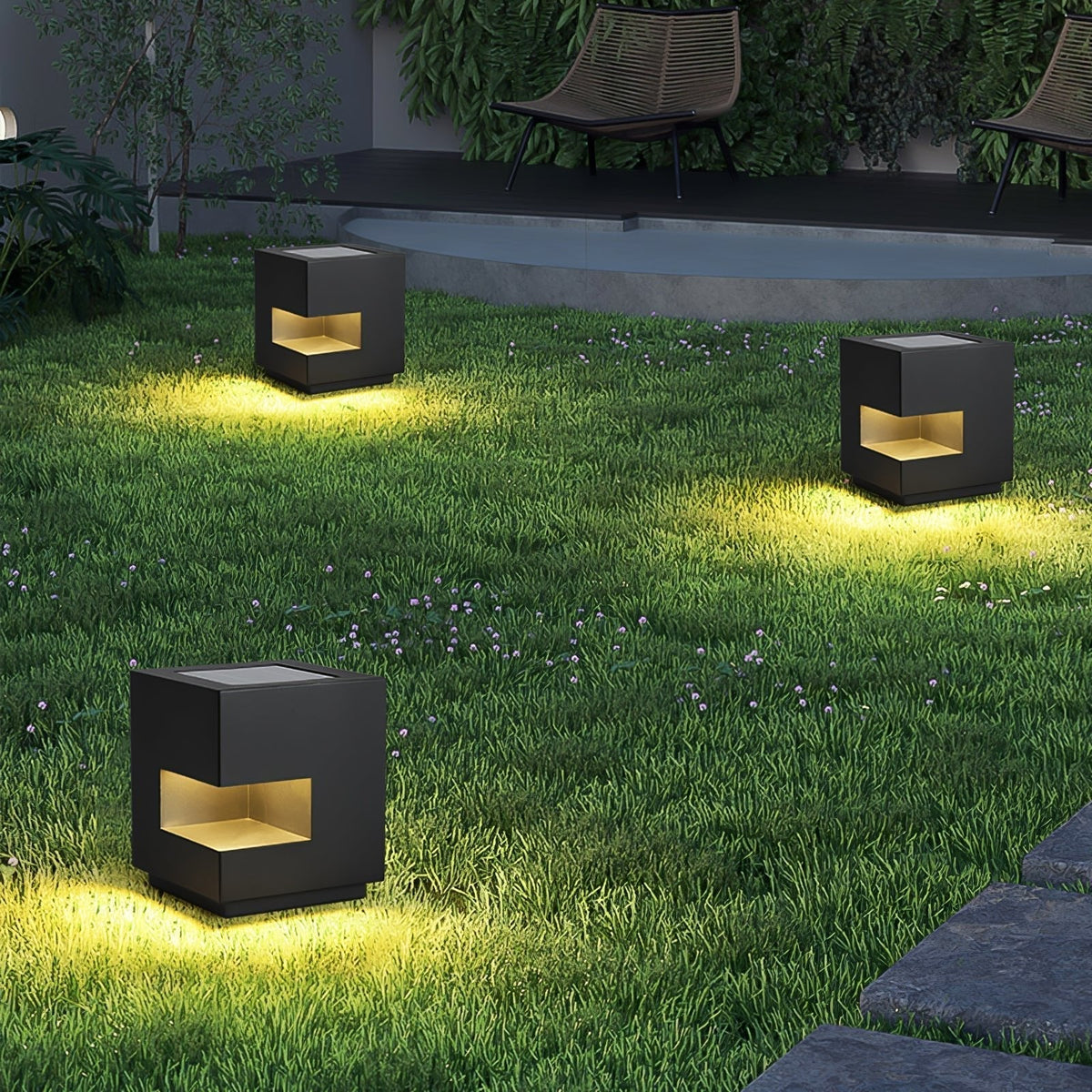 Aki nowoczesna zewnętrzna lampa wisząca z akrylu