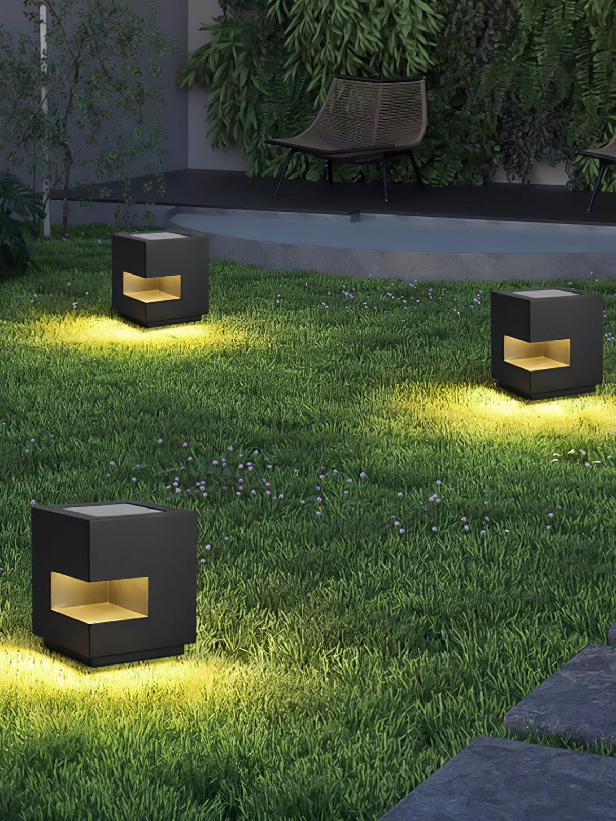 Aki nowoczesna zewnętrzna lampa wisząca z akrylu