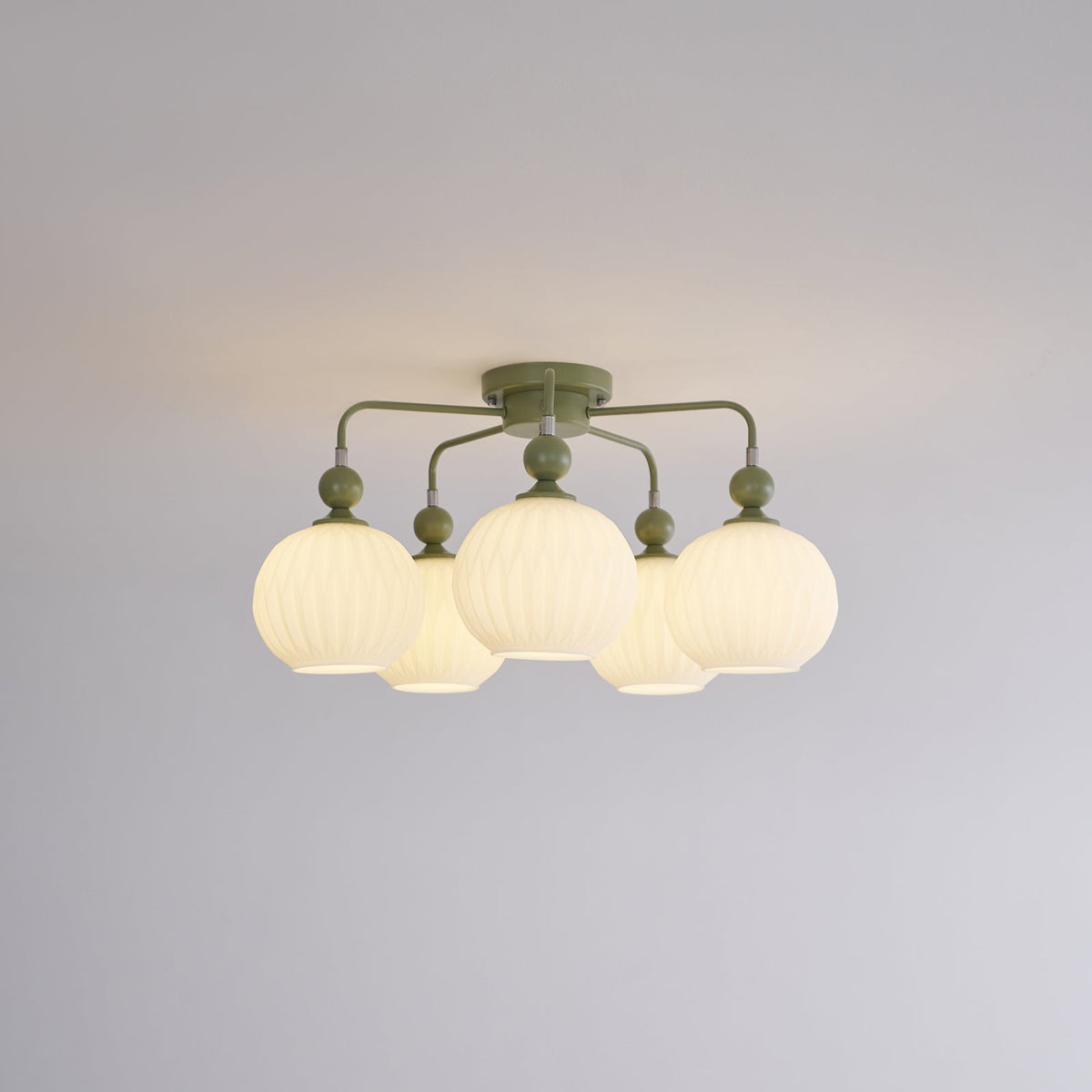 Viphaan nordycka lampa sufitowa z ceramiki