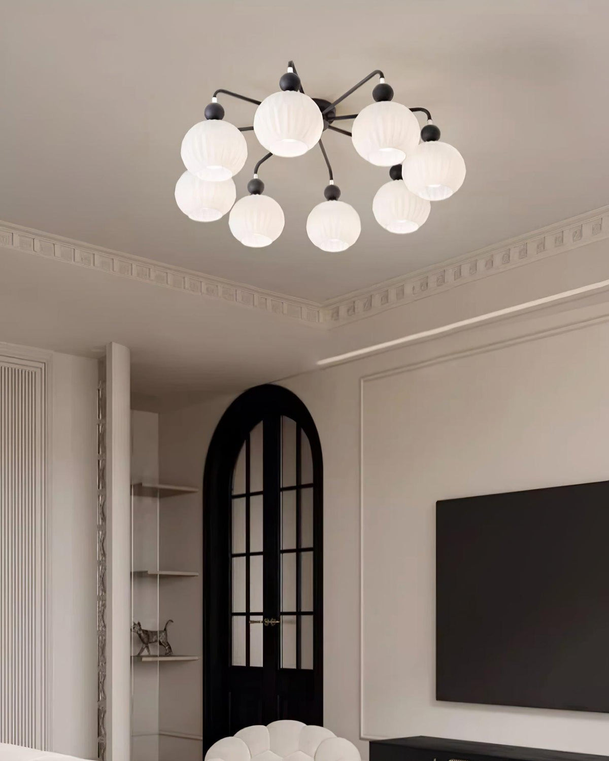 Viphaan nordycka lampa sufitowa z ceramiki