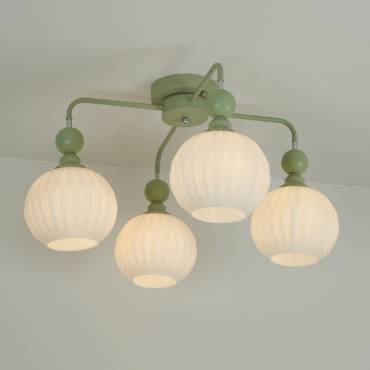 Viphaan nordycka lampa sufitowa z ceramiki