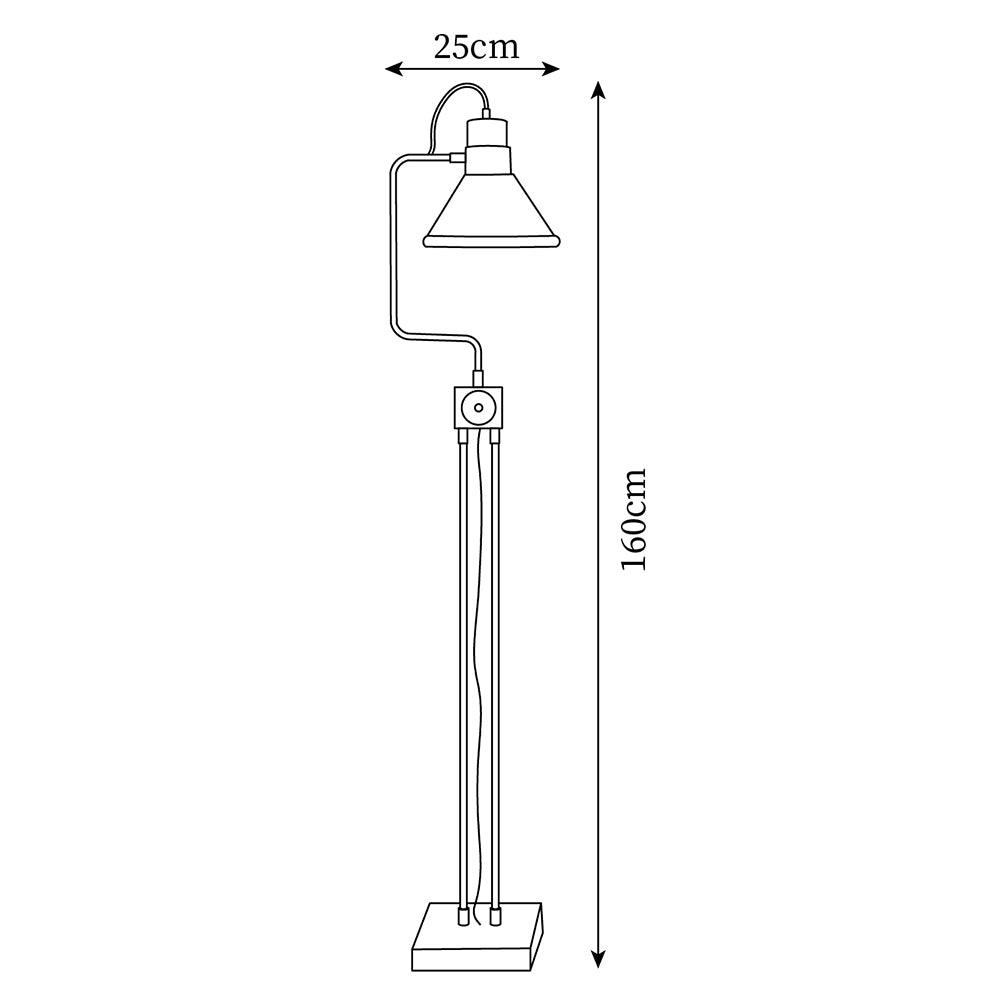 Terieria lampa stojąca