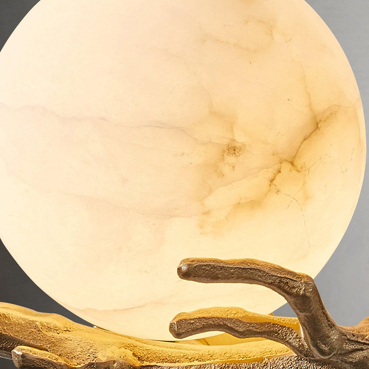Erixa Retro Twigs Brass Marble Kinkiet