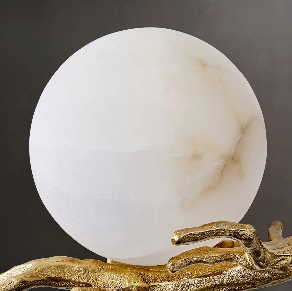 Erixa Retro Twigs Brass Marble Kinkiet