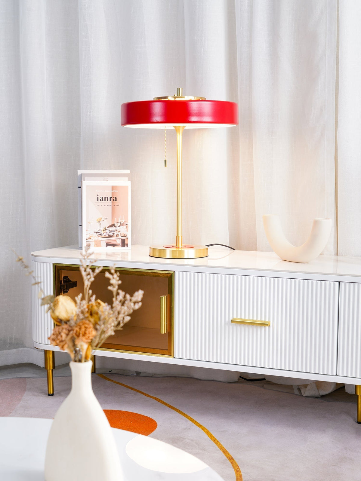 Paula nowoczesna lampa stołowa