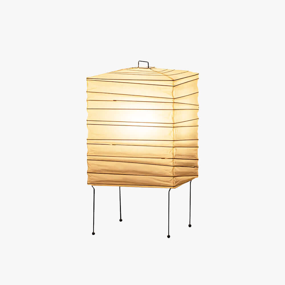 Ribbed Paper latarnia lampa stołowa