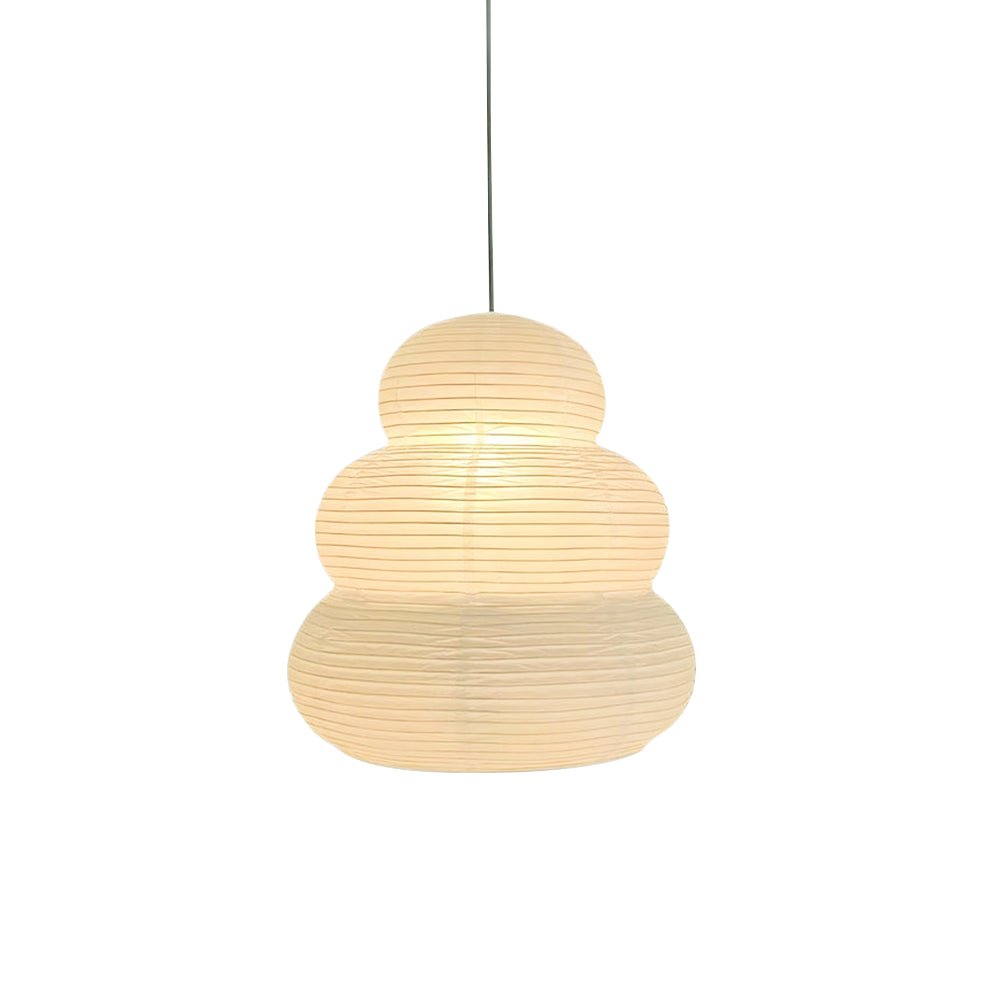 Solara lampa wisząca z papieru washi wielopoziomowa latarnia japońska do salonu