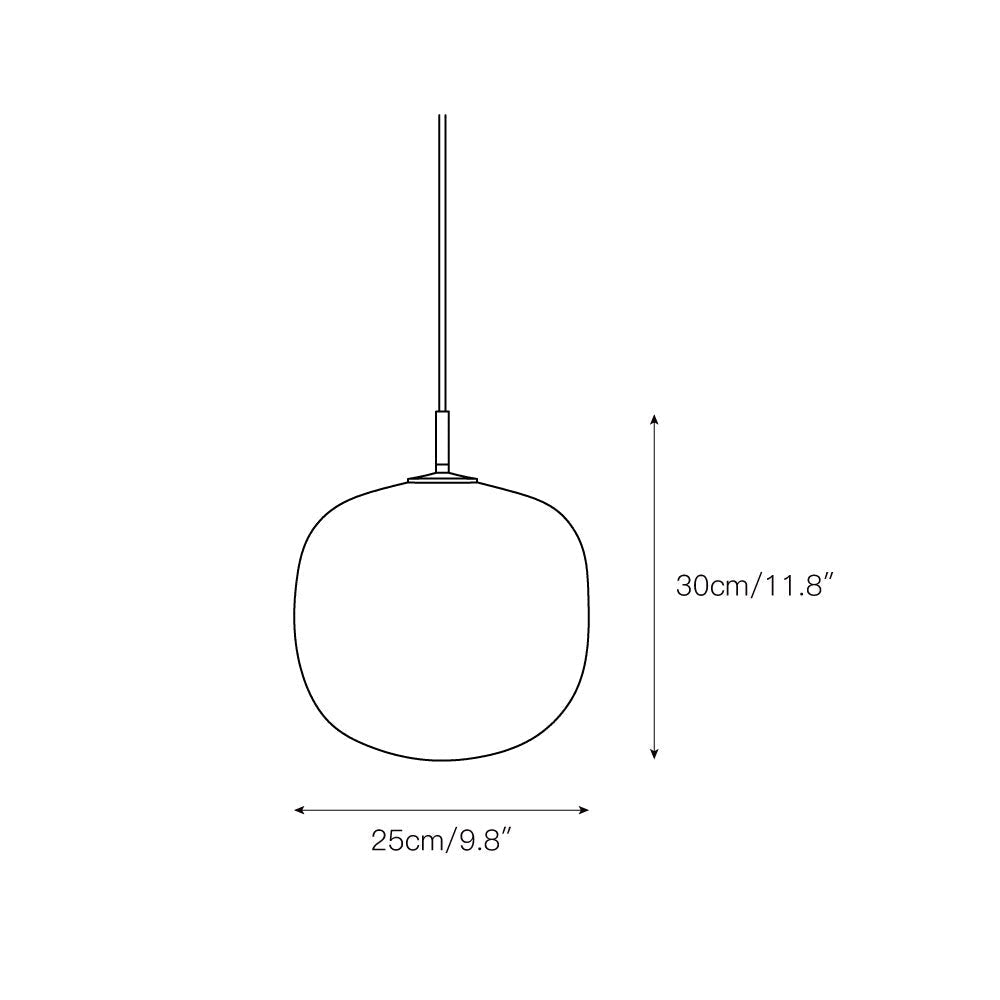 Opeal lampa wisząca