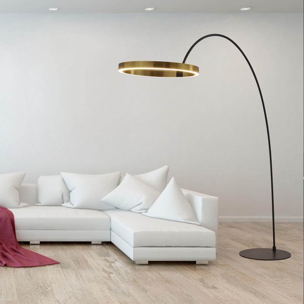 Rondy minimalistyczna lampa stojąca