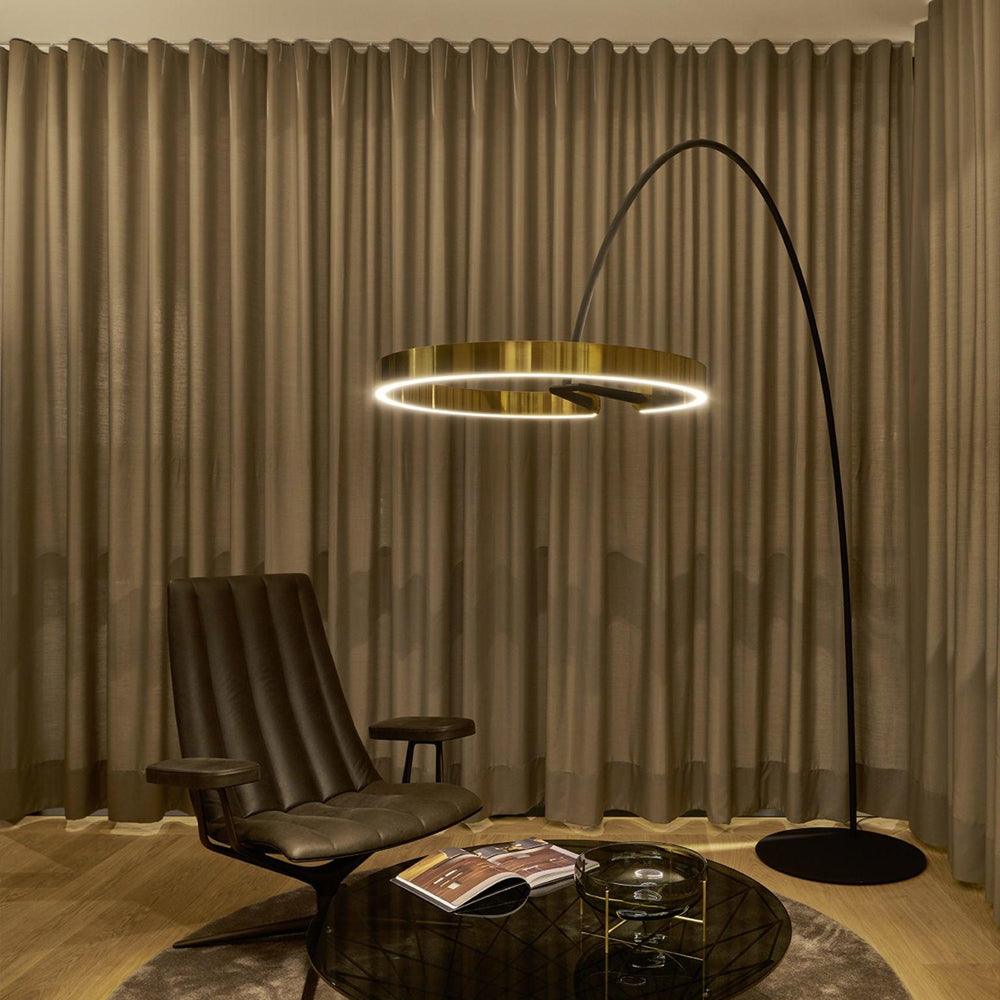 Rondy minimalistyczna lampa stojąca