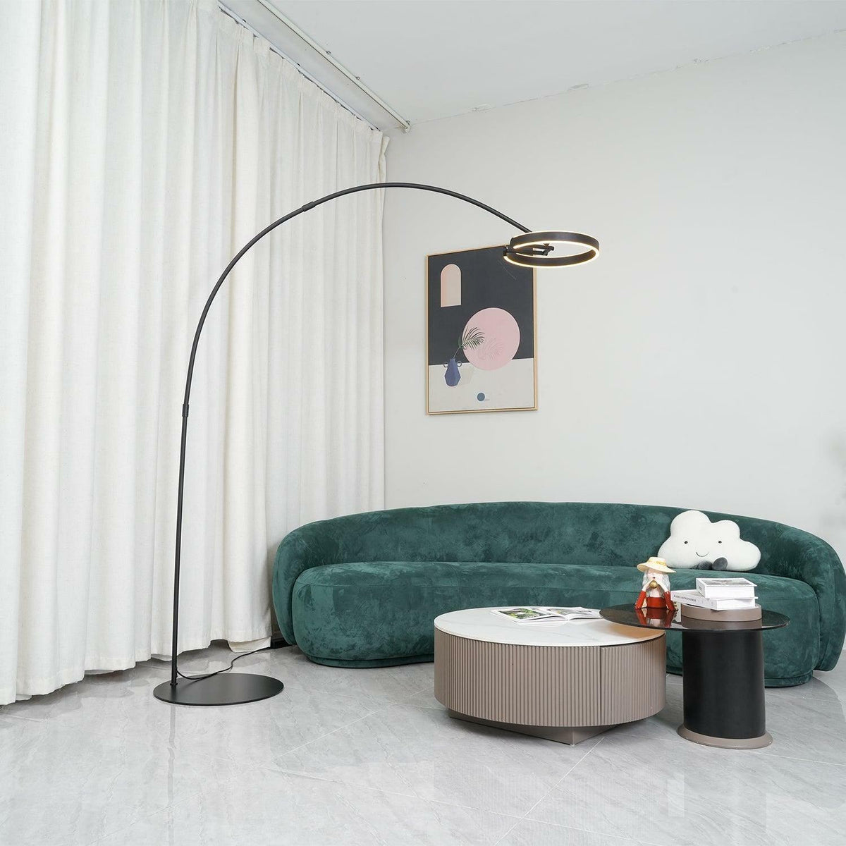 Rondy minimalistyczna lampa stojąca