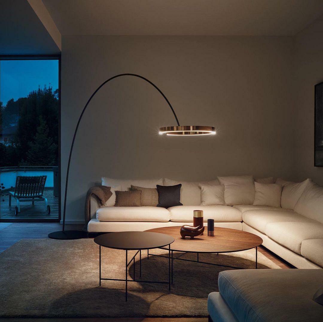 Rondy minimalistyczna lampa stojąca