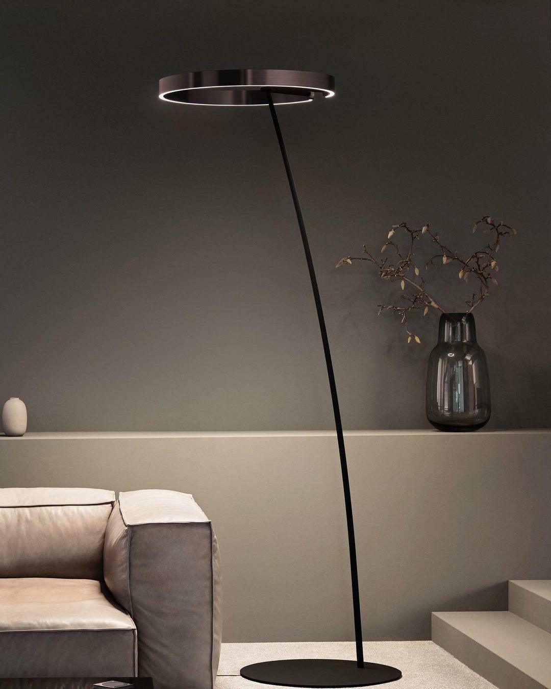 Rondy minimalistyczna lampa stojąca