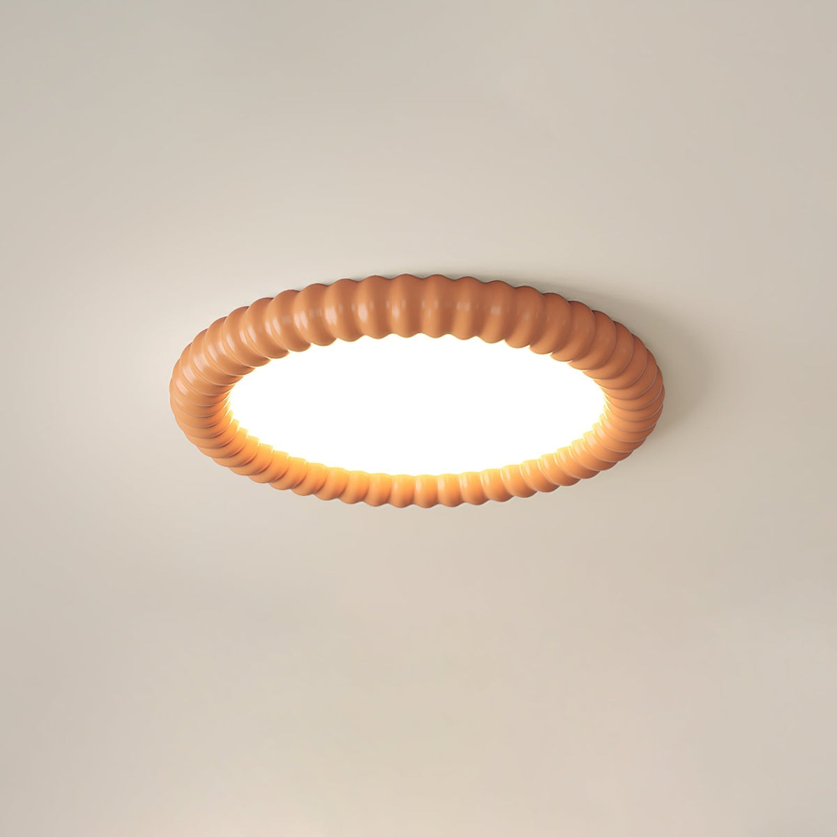 Ulire nordycki żyrandol sufitowy Ripple Resin