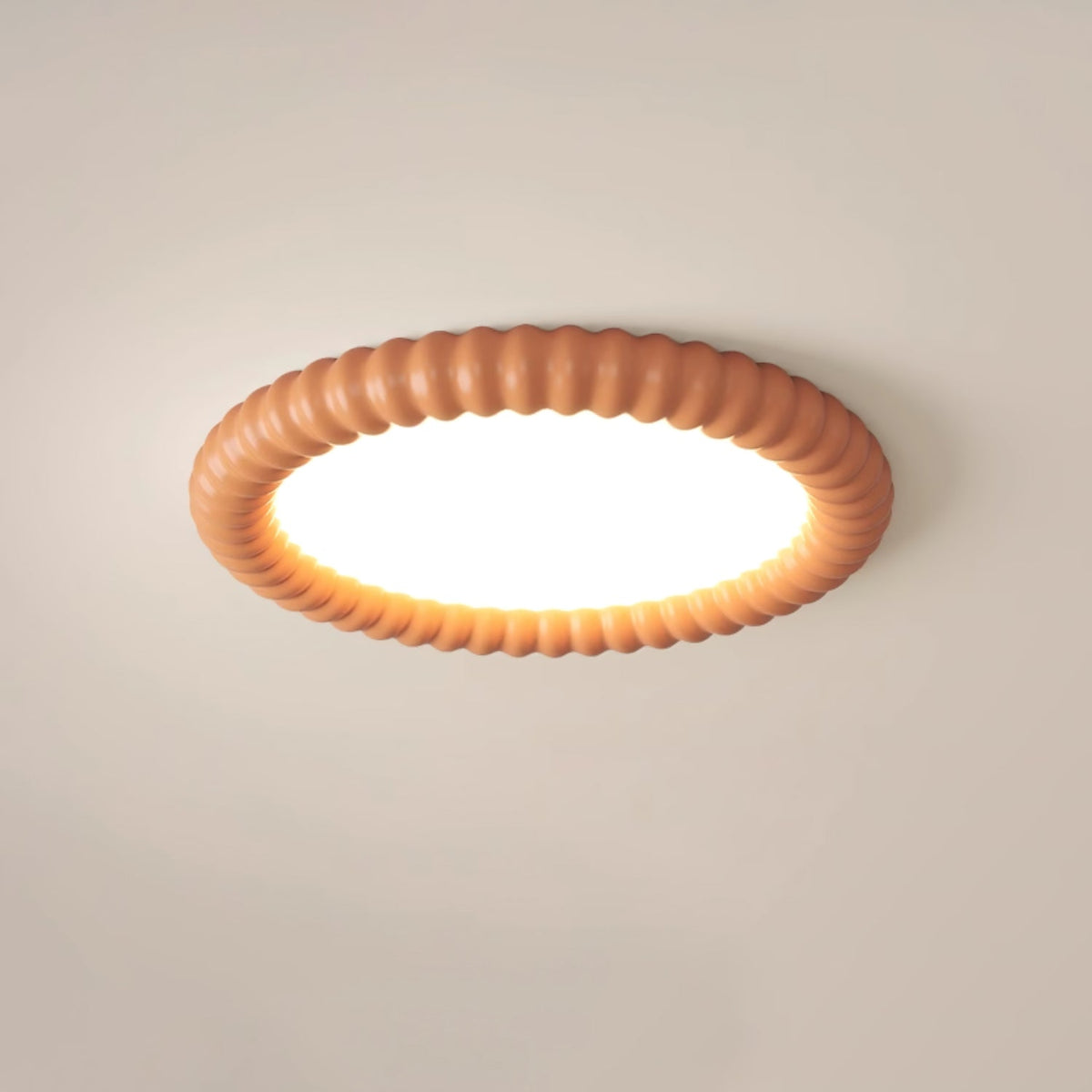 Ulire nordycki żyrandol sufitowy Ripple Resin