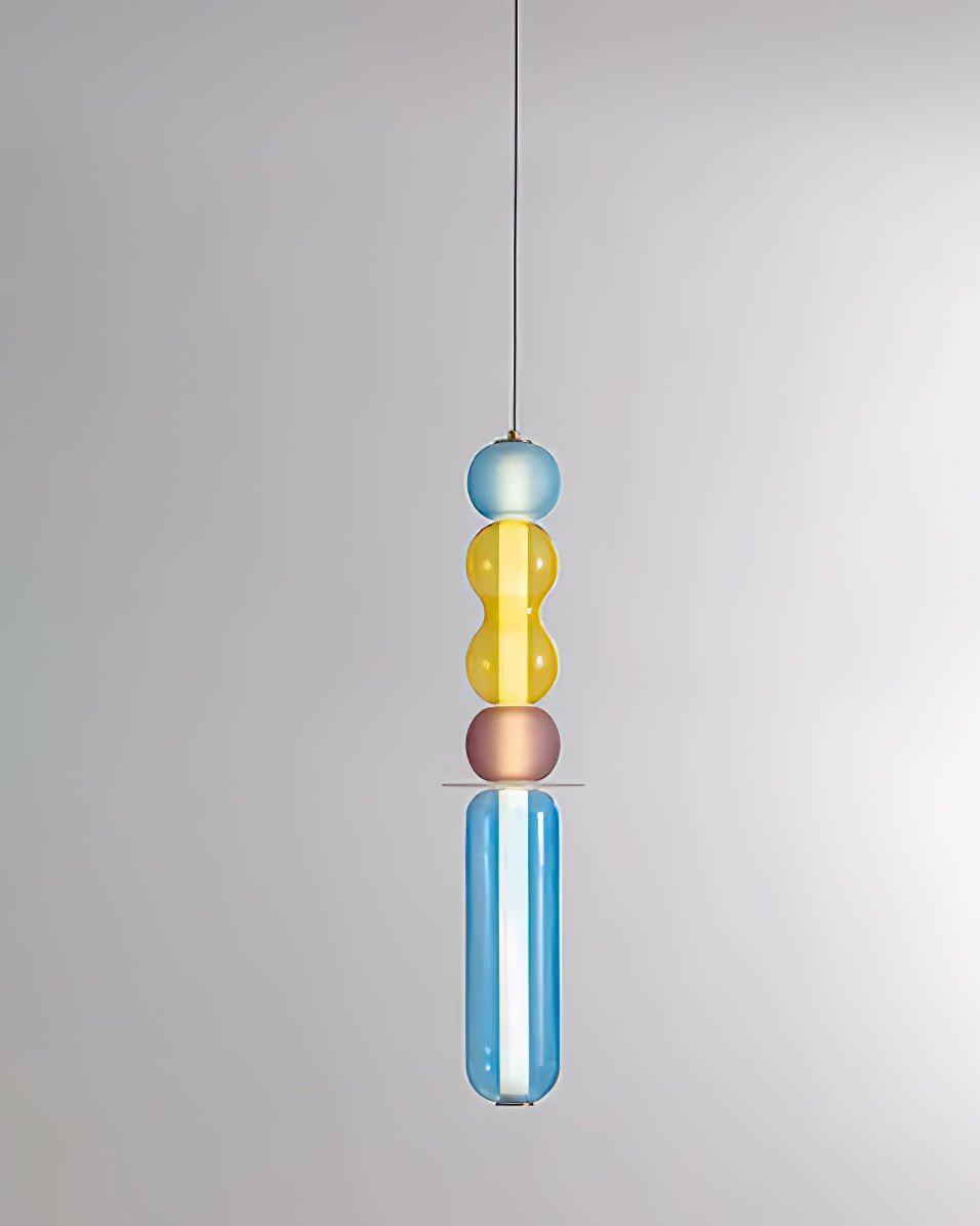 Lioririse lampa wisząca ze szkła kolorowego nowoczesna