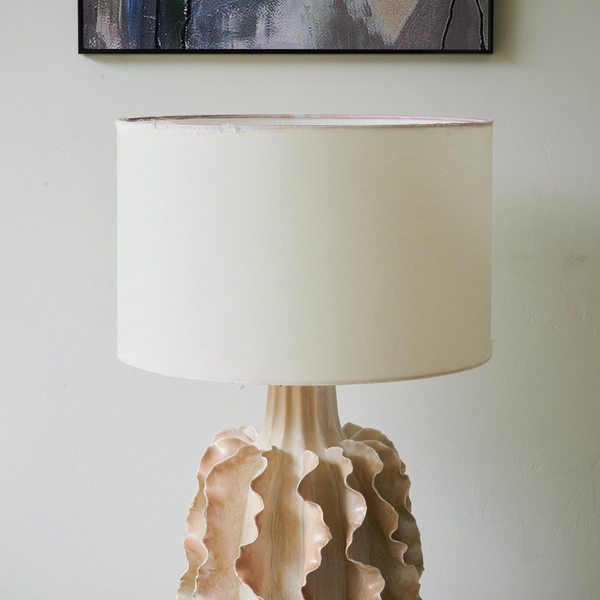 Charles lampa stołowa ze szkła ceramicznego