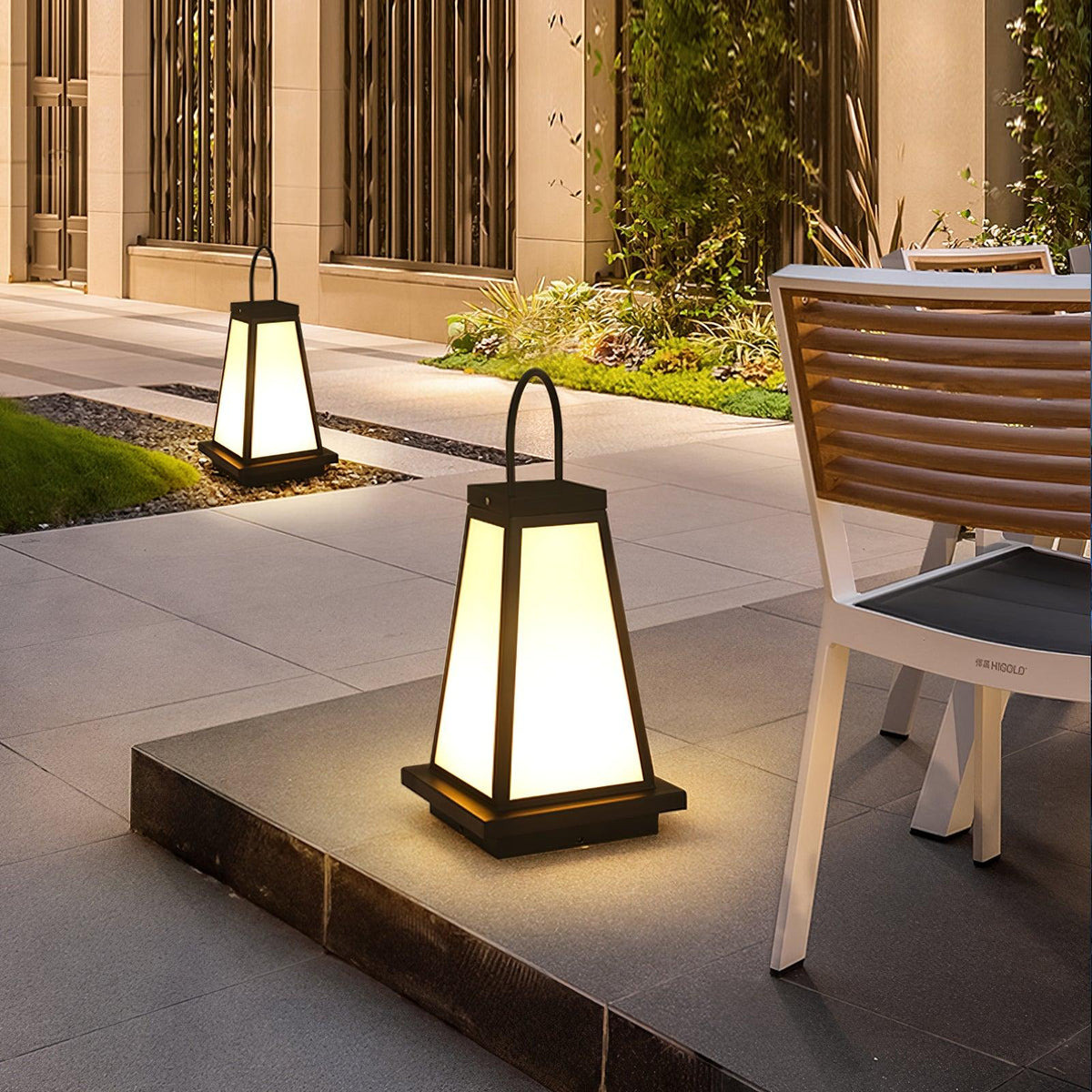 Cilo minimalistyczna zewnętrzna lampa stojąca