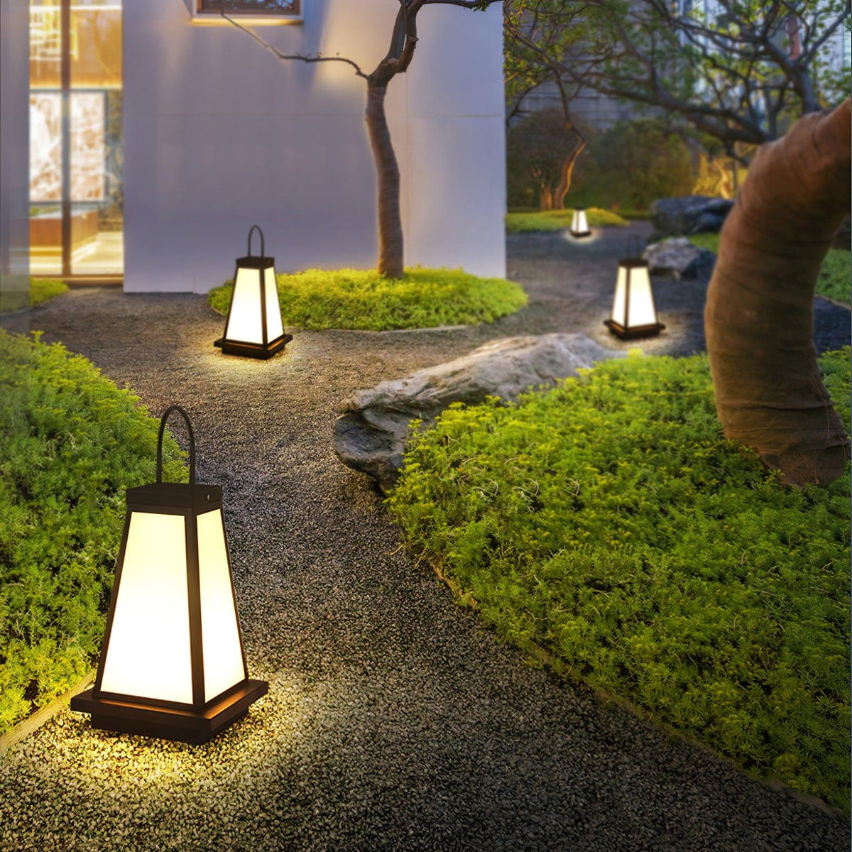 Cilo minimalistyczna zewnętrzna lampa stojąca