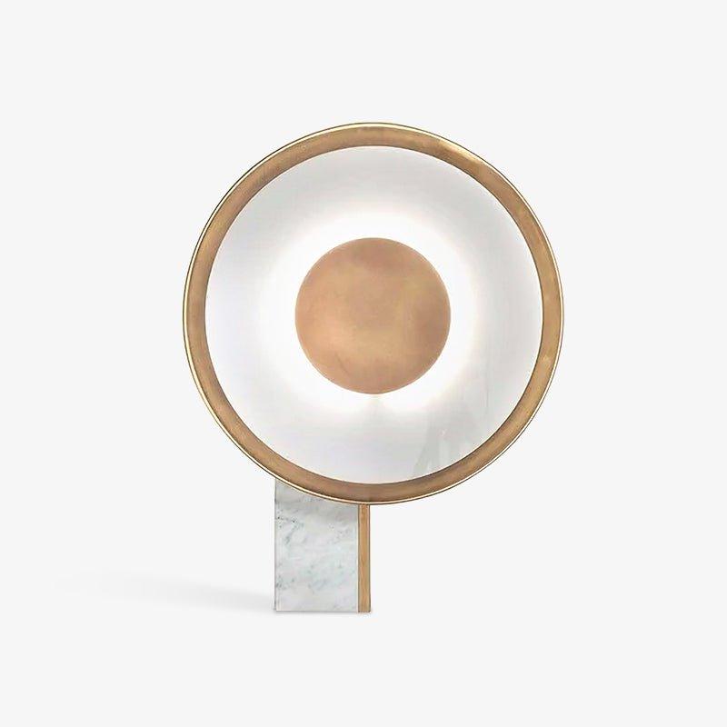 Tessain minimalistyczna lampa stołowa z marmuru