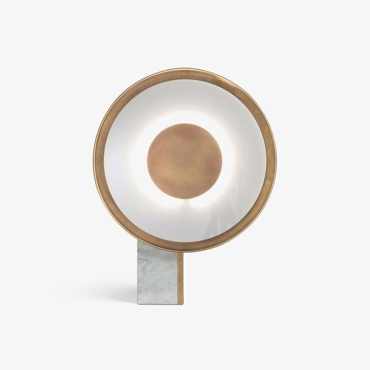 Tessain minimalistyczna lampa stołowa z marmuru