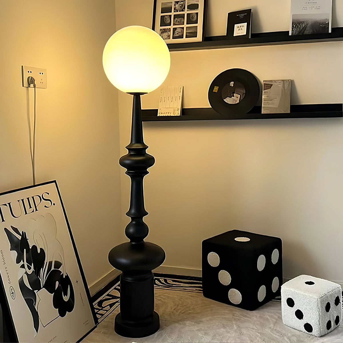 Riroxen zewnętrzna lampa stojąca Roman Column