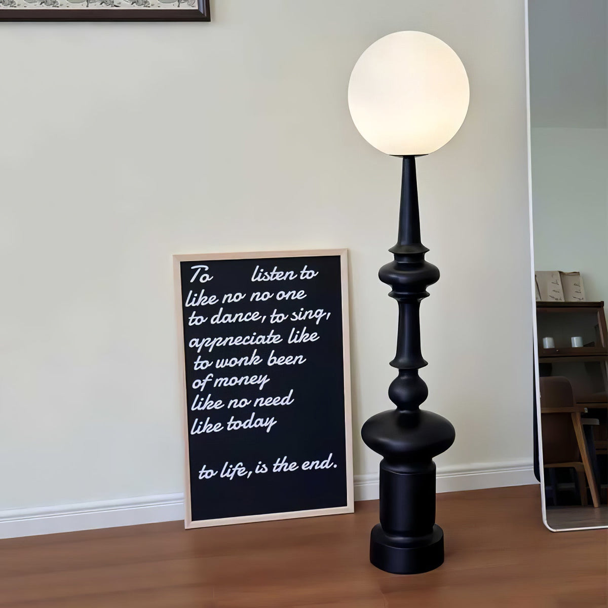 Riroxen zewnętrzna lampa stojąca Roman Column