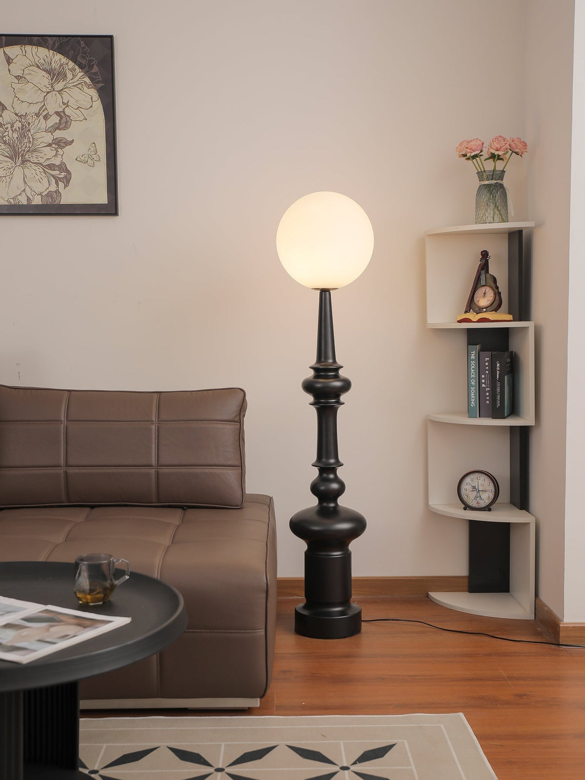 Riroxen zewnętrzna lampa stojąca Roman Column