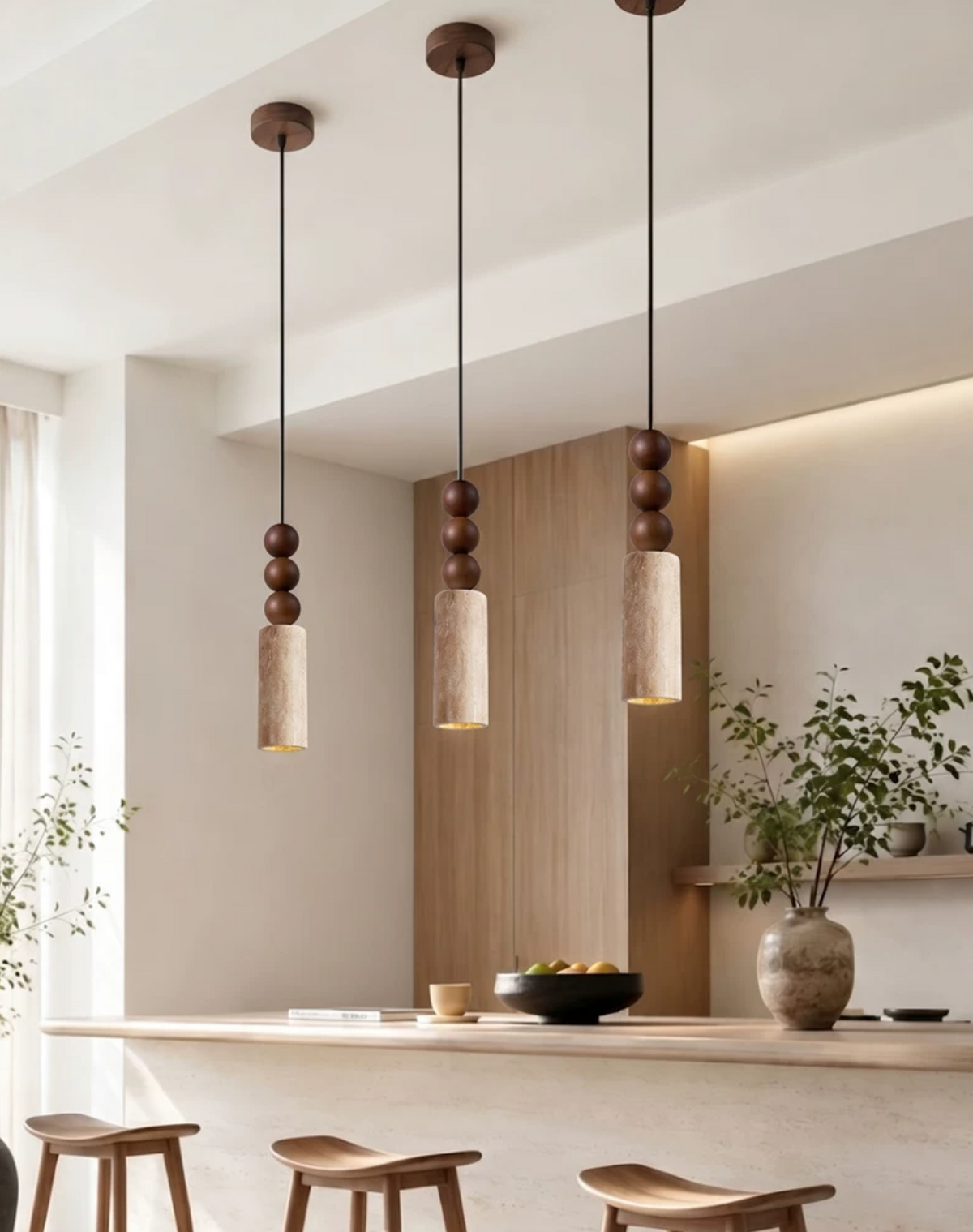 Greshwick Lampa Wisząca Koralikowa
