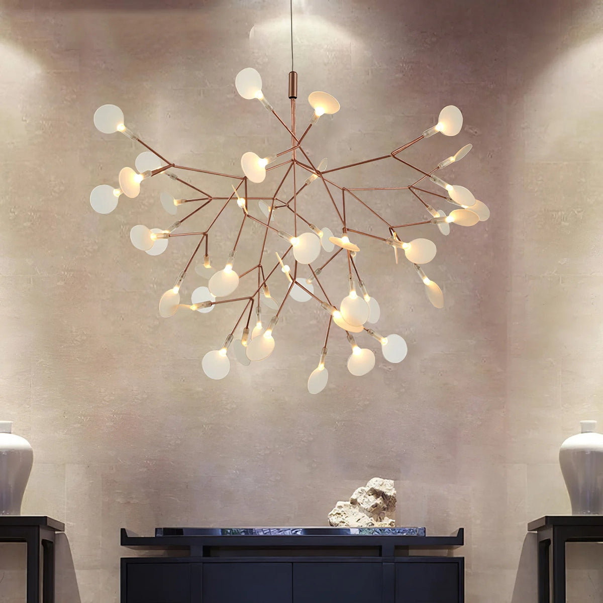 Lior żyrandol w stylu Art Deco Firefly Unikalny. Salon / Sypialnia